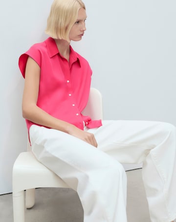 Mango Sleeveless Shirt