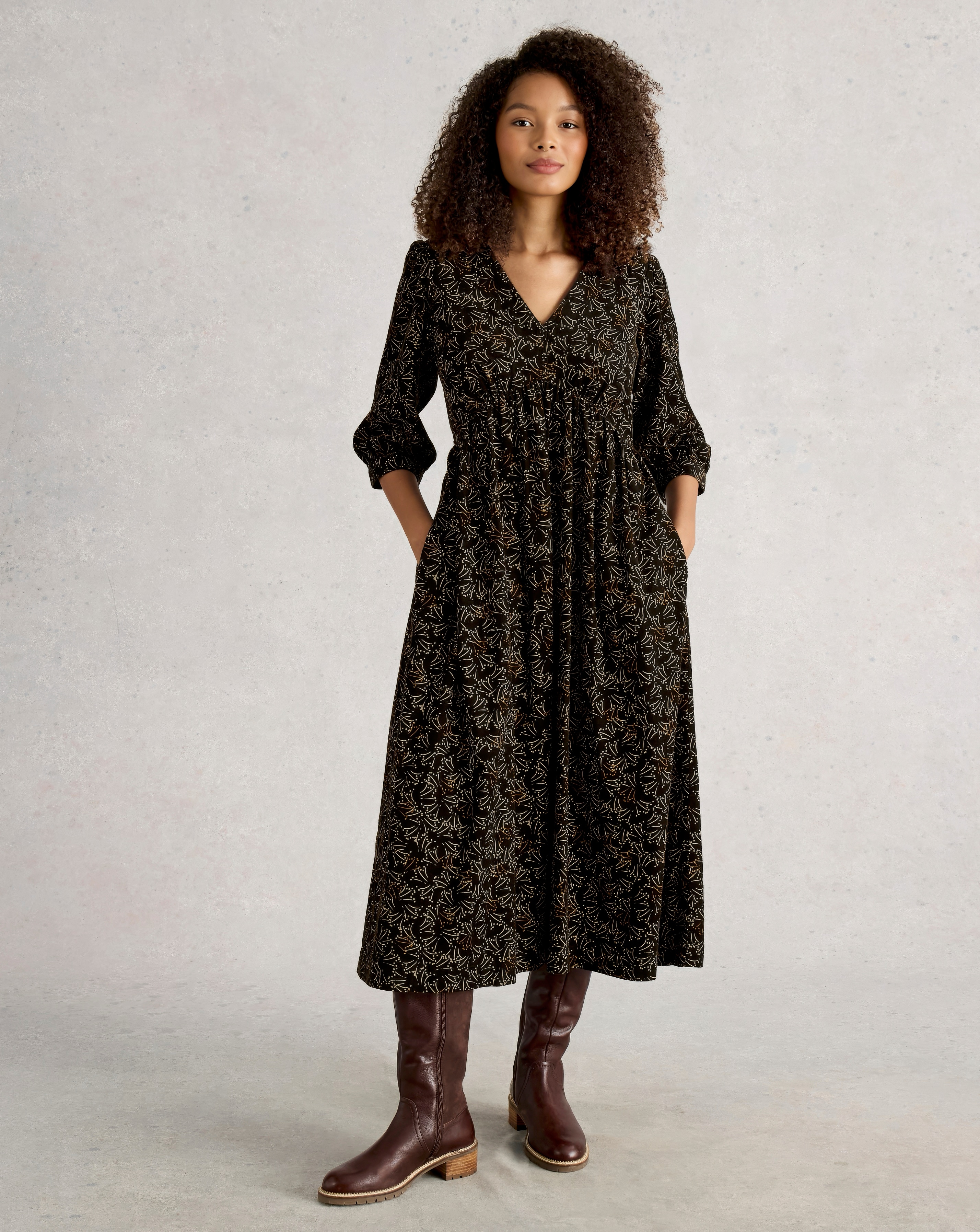 White Stuff Lucy Cord Dress