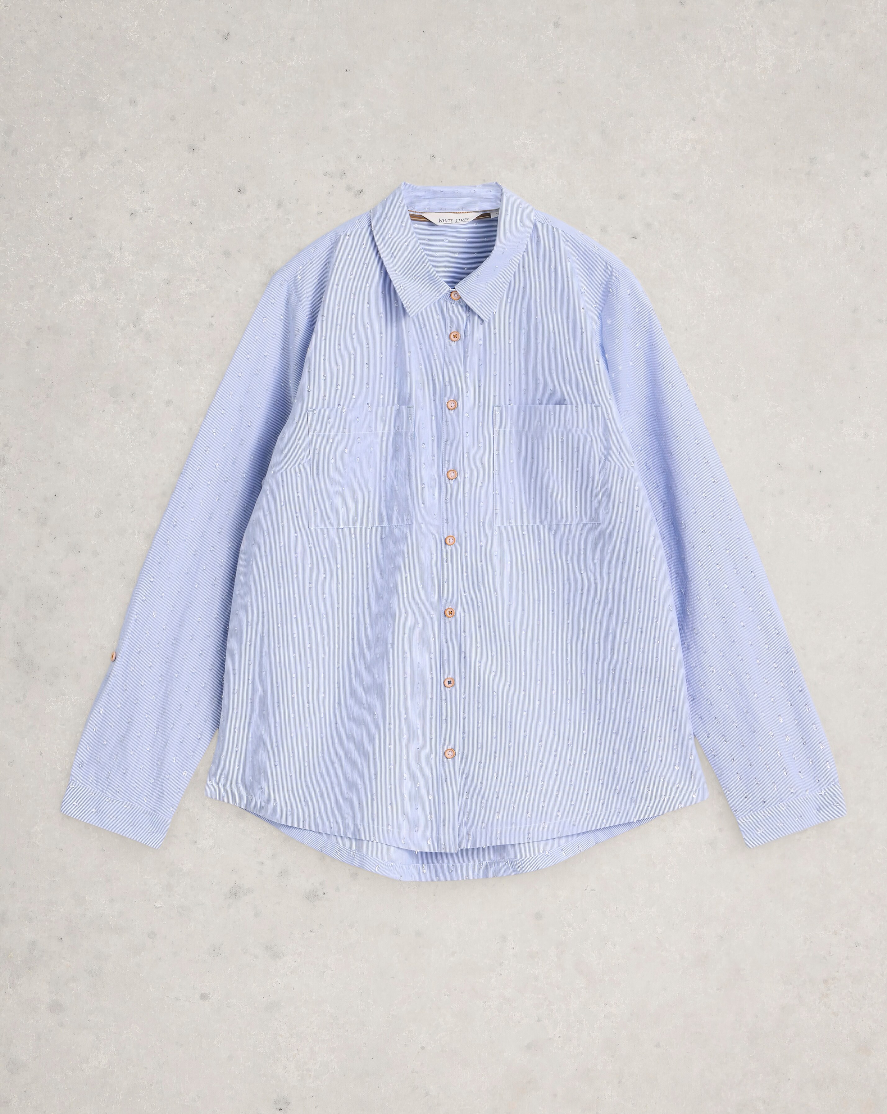 White Stuff Sophie Metallic Shirt