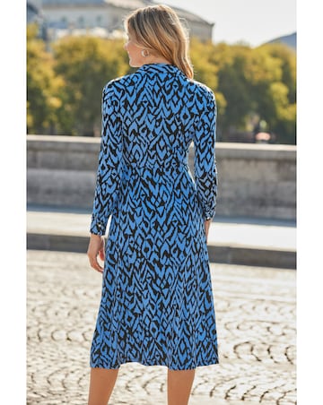 Sosander Ruched Front Shirt Dress