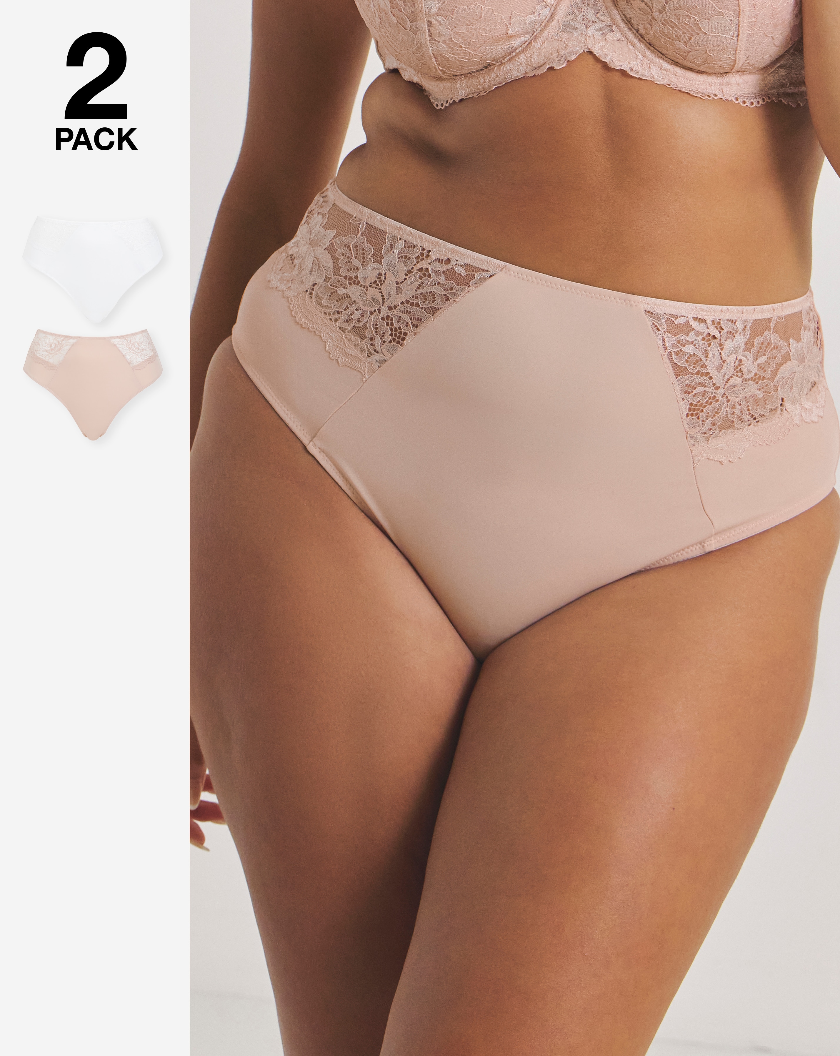 New In - 2 Pack Ella Full Knickers