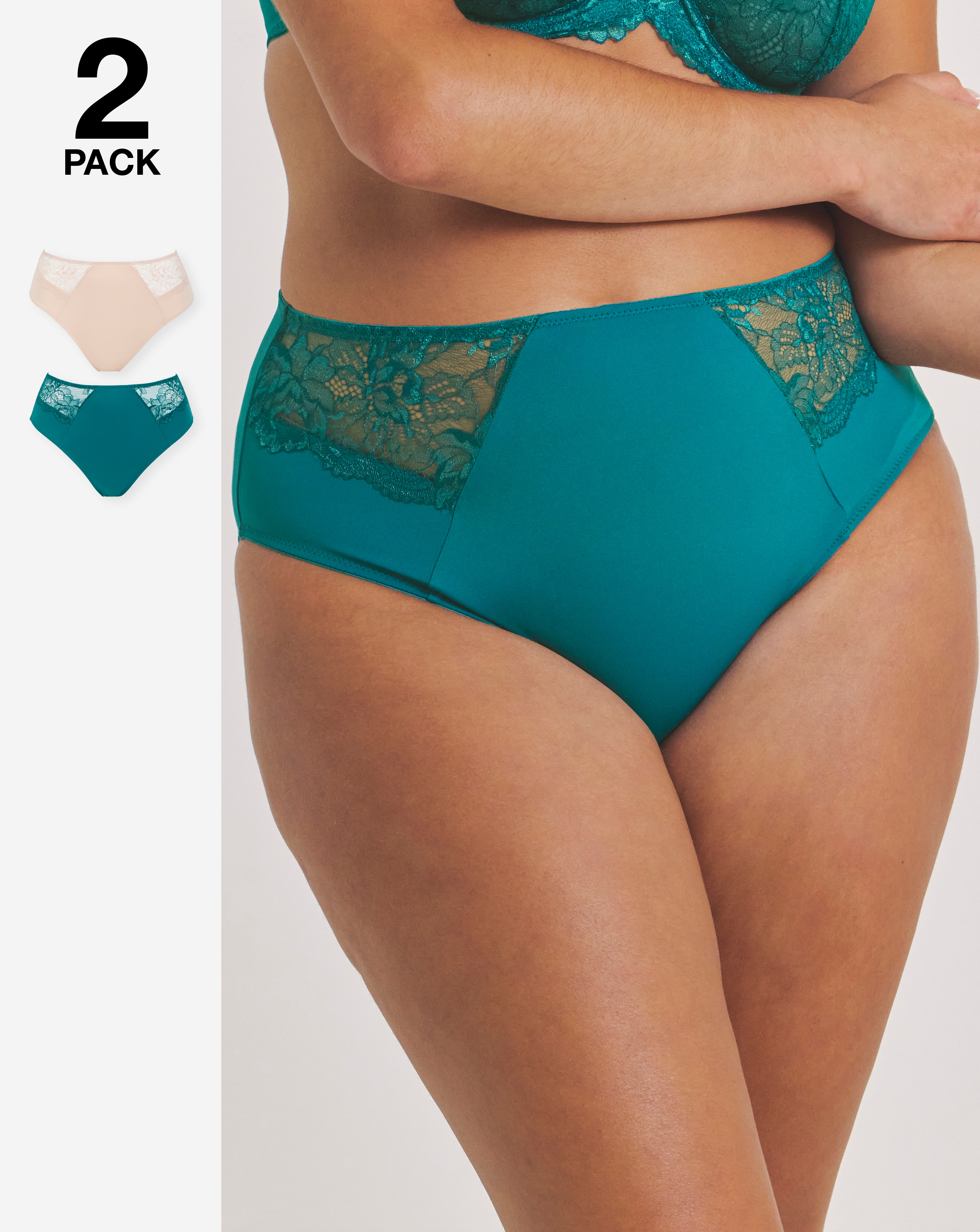 New In - 2 Pack Ella Full Knickers