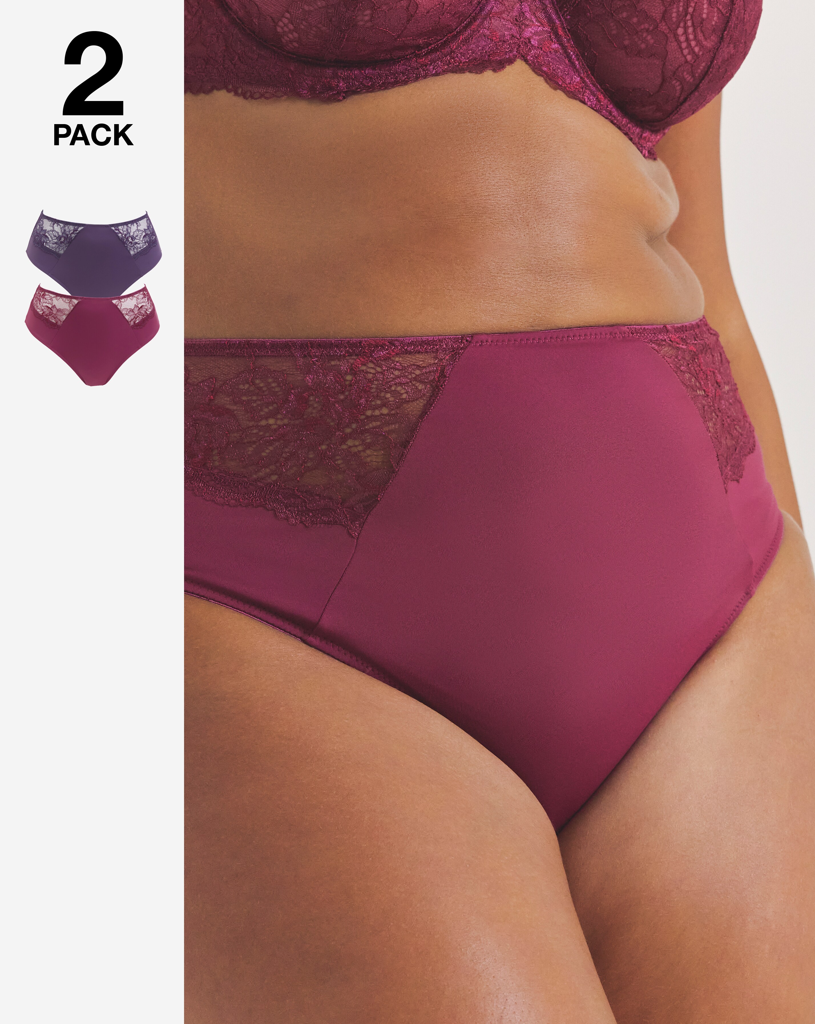 New In - Ella 2 Pack Full Knickers