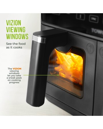 Tower Vortx 8L Dual Basket Air Fryer