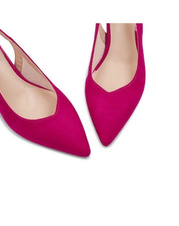 Paradox London Kelsey Flare Court Heels