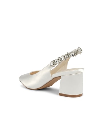 Paradox London Calista Bridal Block Heel