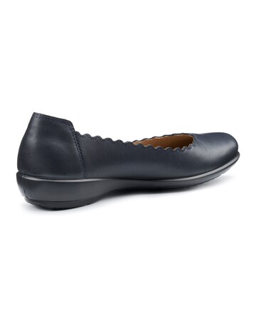 Hotter Eider Wide Fit Ballet Pump