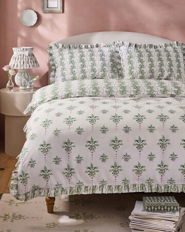Cath Kidston Cath Crest Floral Duvet Cover Set