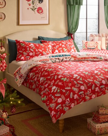 Cath Kidston Christmas Nutcracker Scene Duvet Cover Set