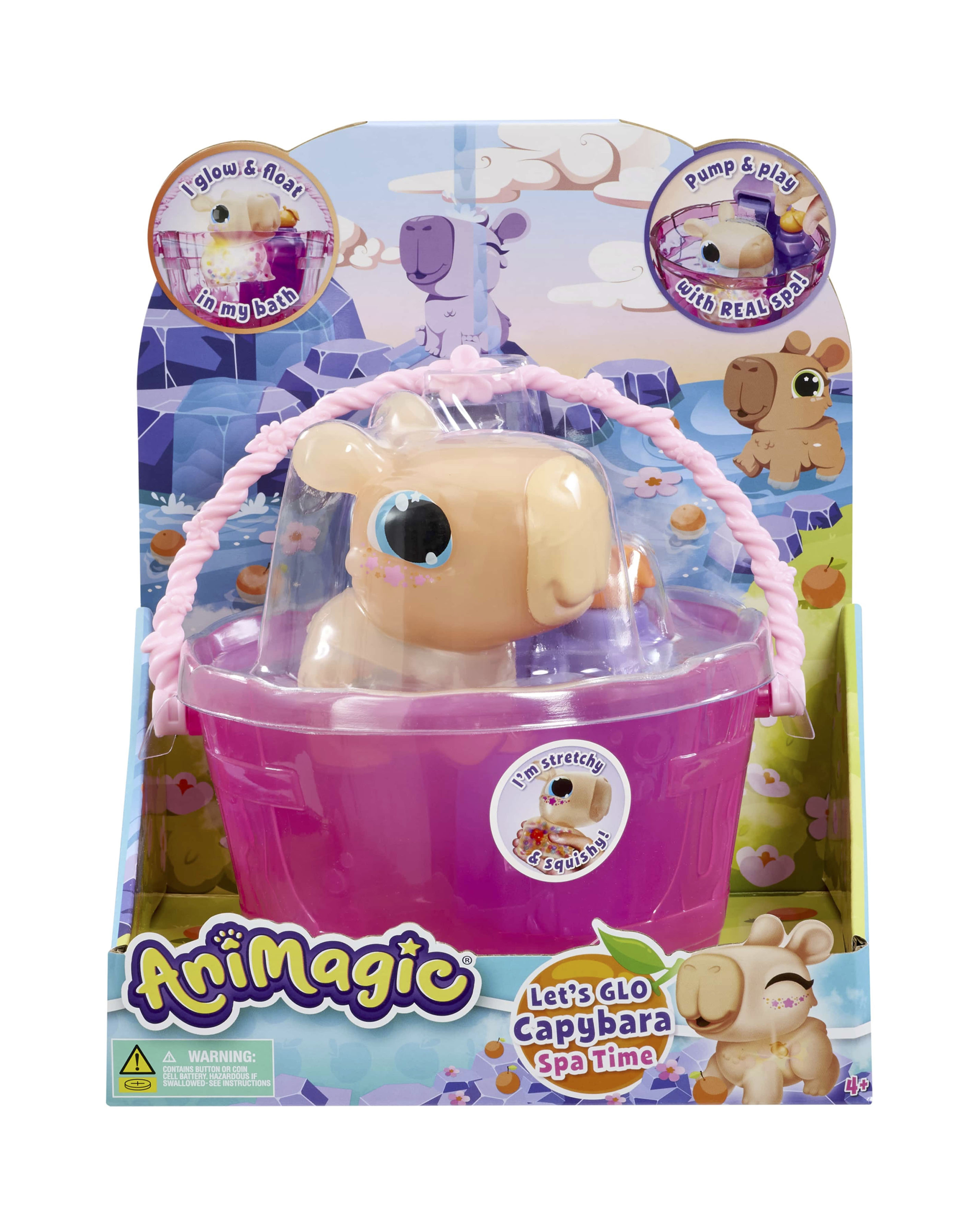 AniMagic Let's Glo Capybara Spa Time