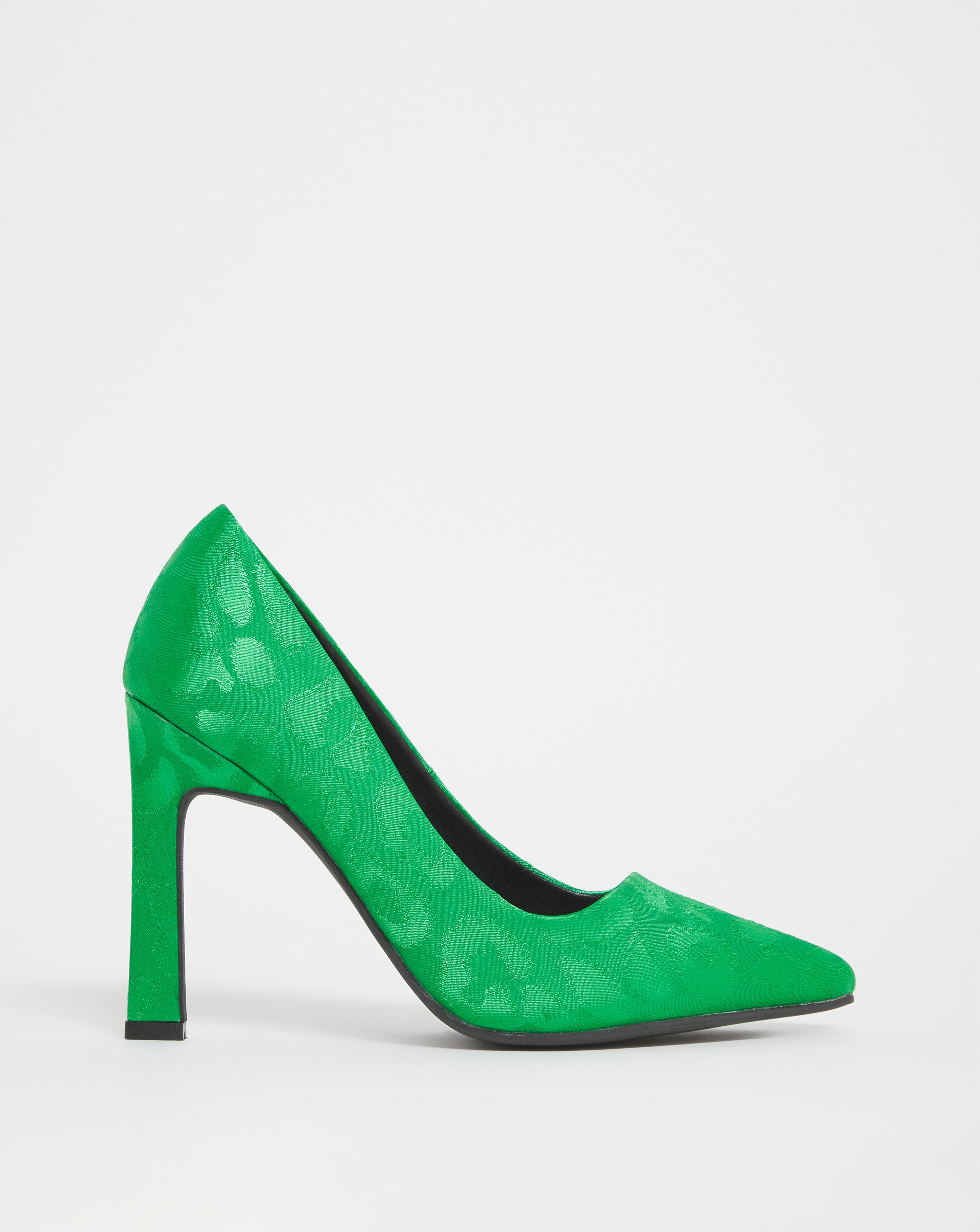 Pointy Toe Heeled Shoes Ex Wide