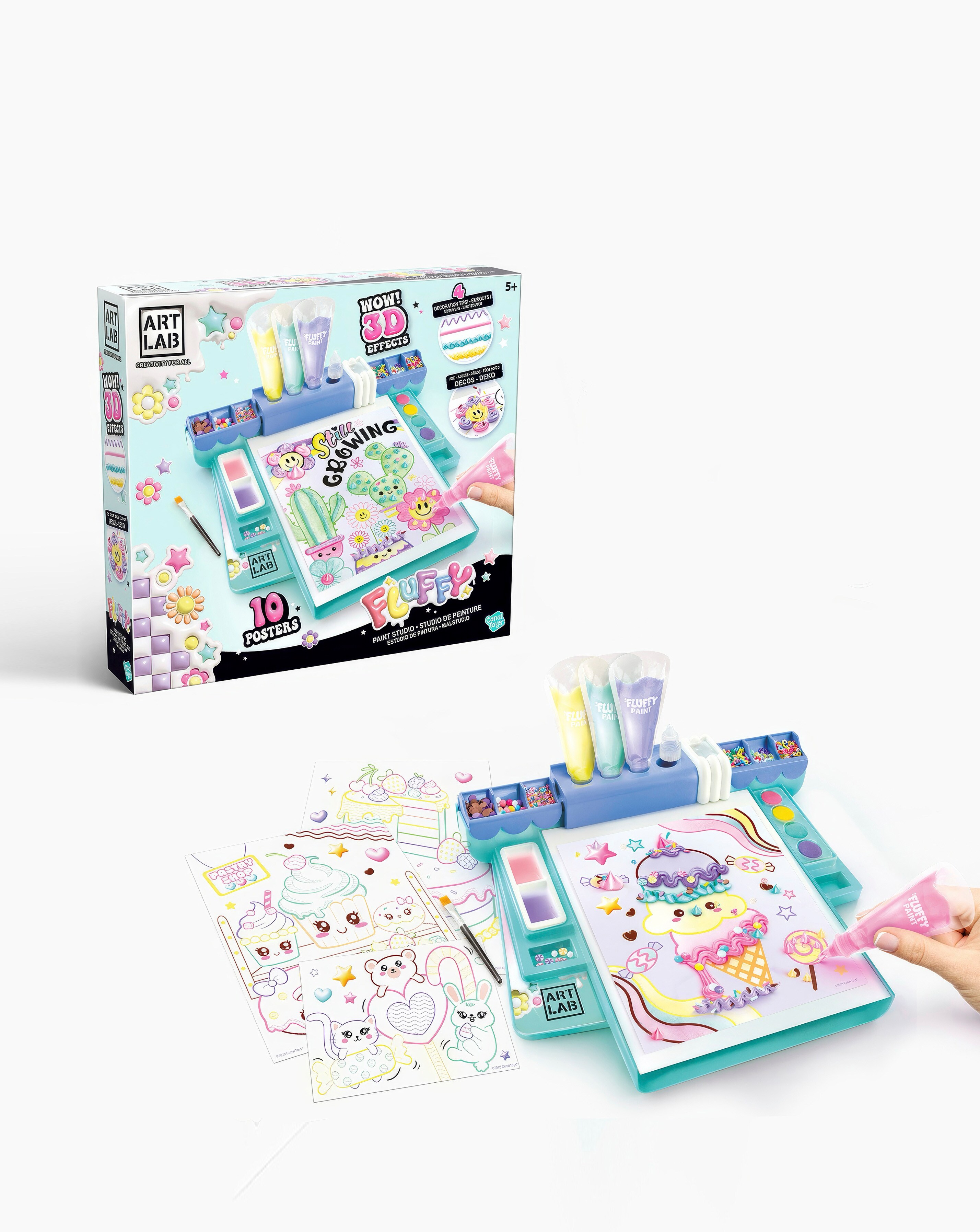 Art Lab Fluffy Paint Studio