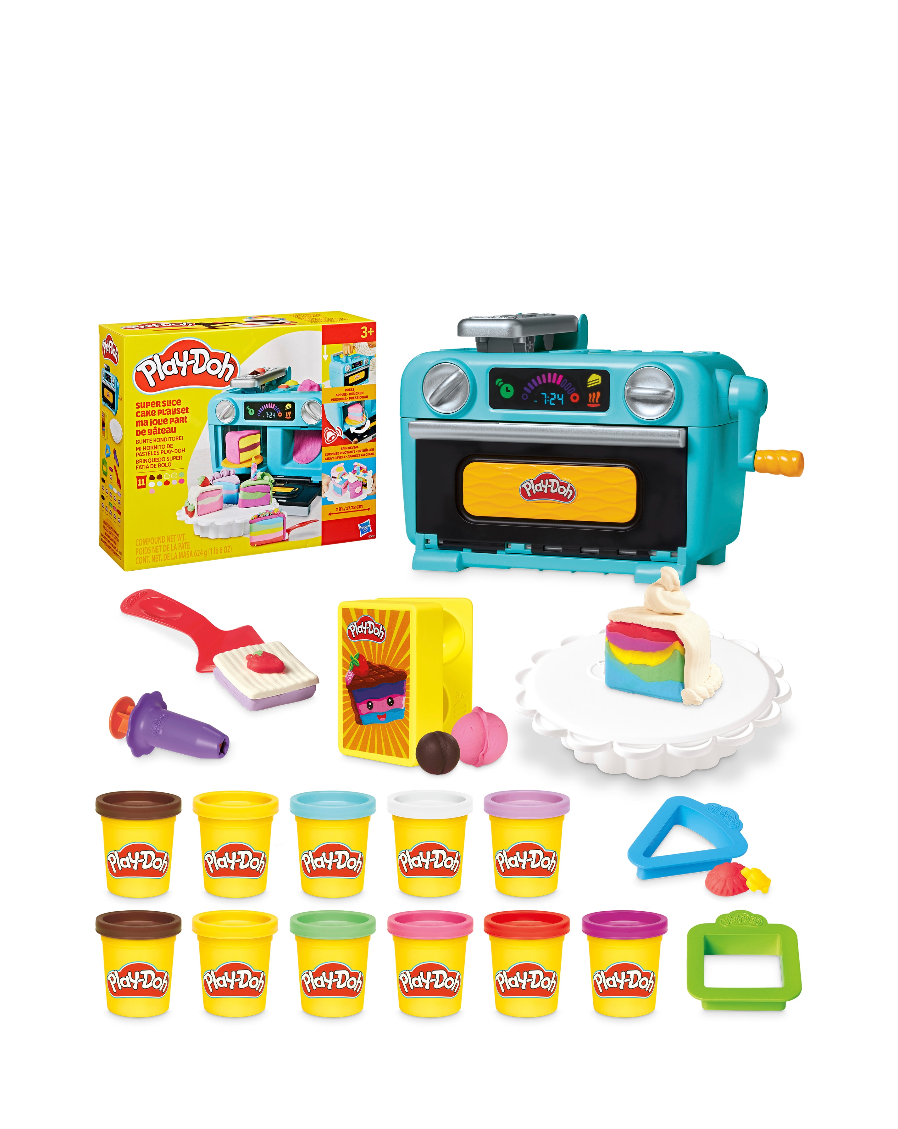 Play-Doh Super Slice Cake Play Kitchen S