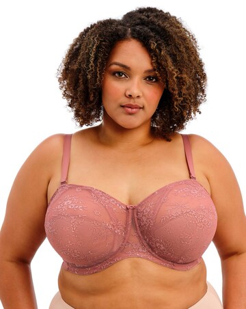 Goddess Verity Strapless Wired Bra Rosewood