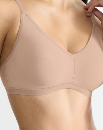 Sloggi Go Daily Cotton Soft Non Wired Bra Skintone