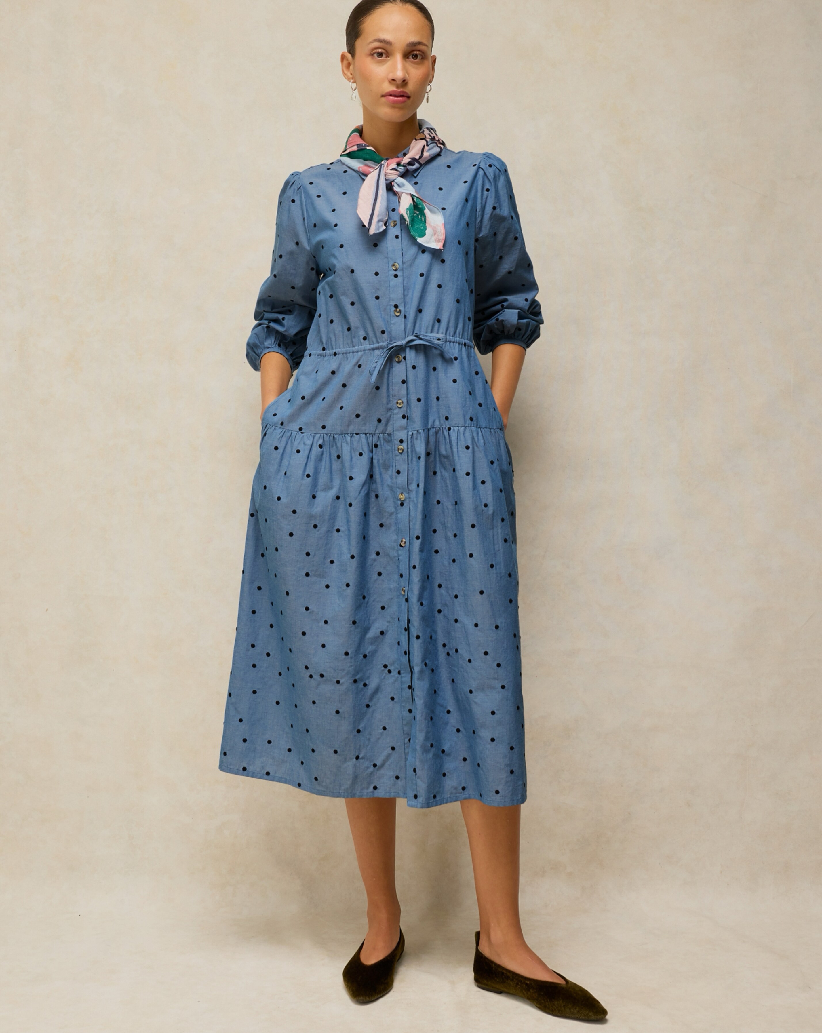 New In - WHITE STUFF ELSIE EMBROIDERED DRESS
