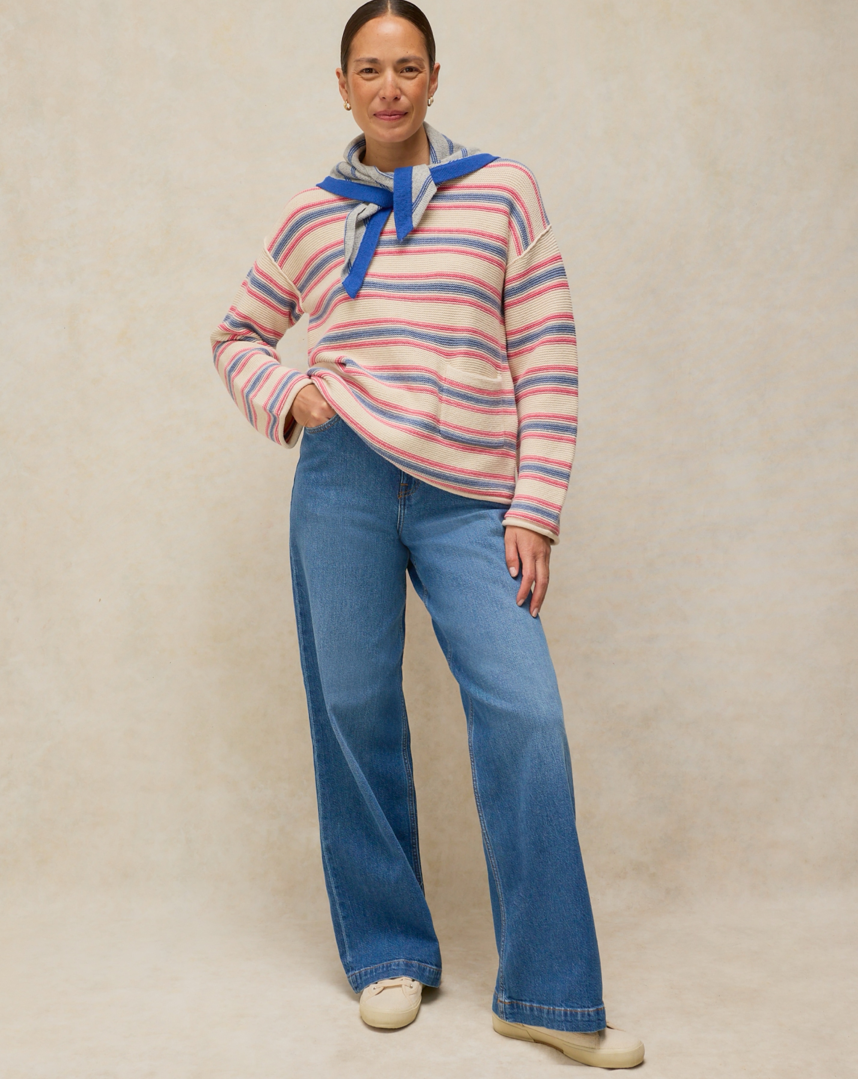 New In - WHITE STUFF GIGI STRIPE JUMPER