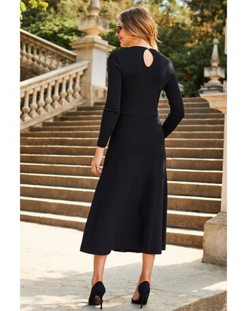 Sosandar Button And Chain Dress
