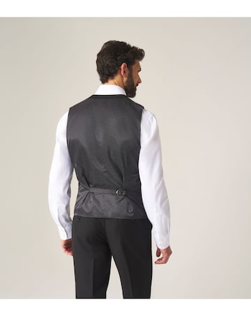 Skopes Madrid Suit Waistcoat Black
