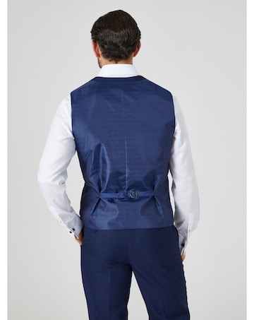 Skopes Harcourt Suit Waistcoat Navy