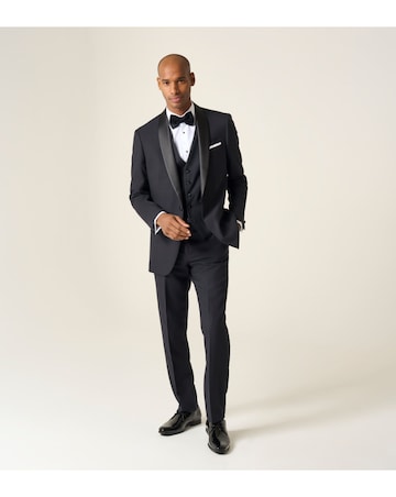Skopes Newman Suit Waistcoat Black