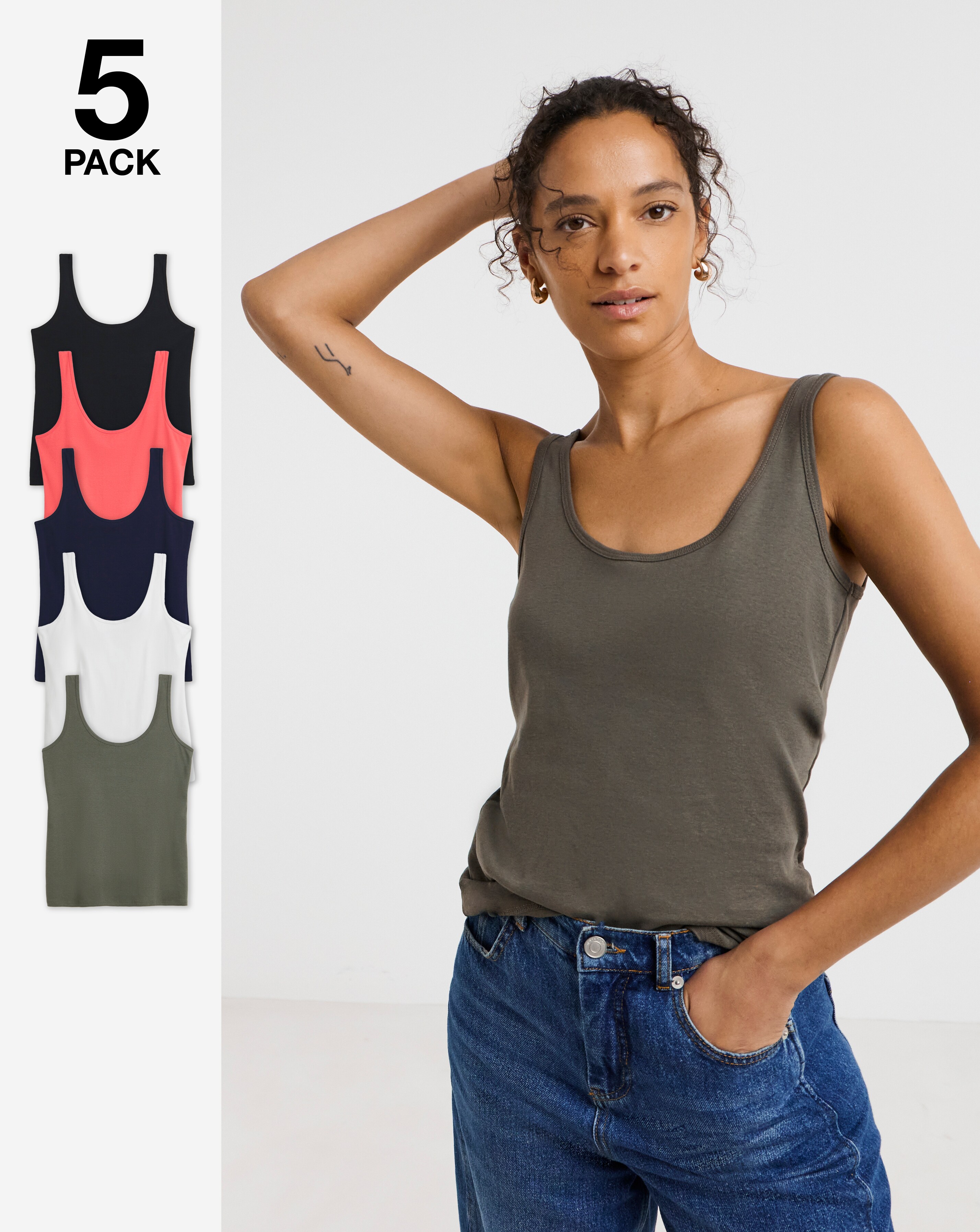 5 Pack Vests