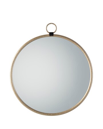 Gallery Bayswater Large Gold Round Mirror