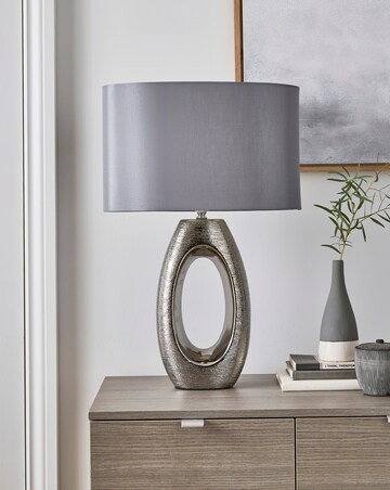 Artisan Oval Table Lamp