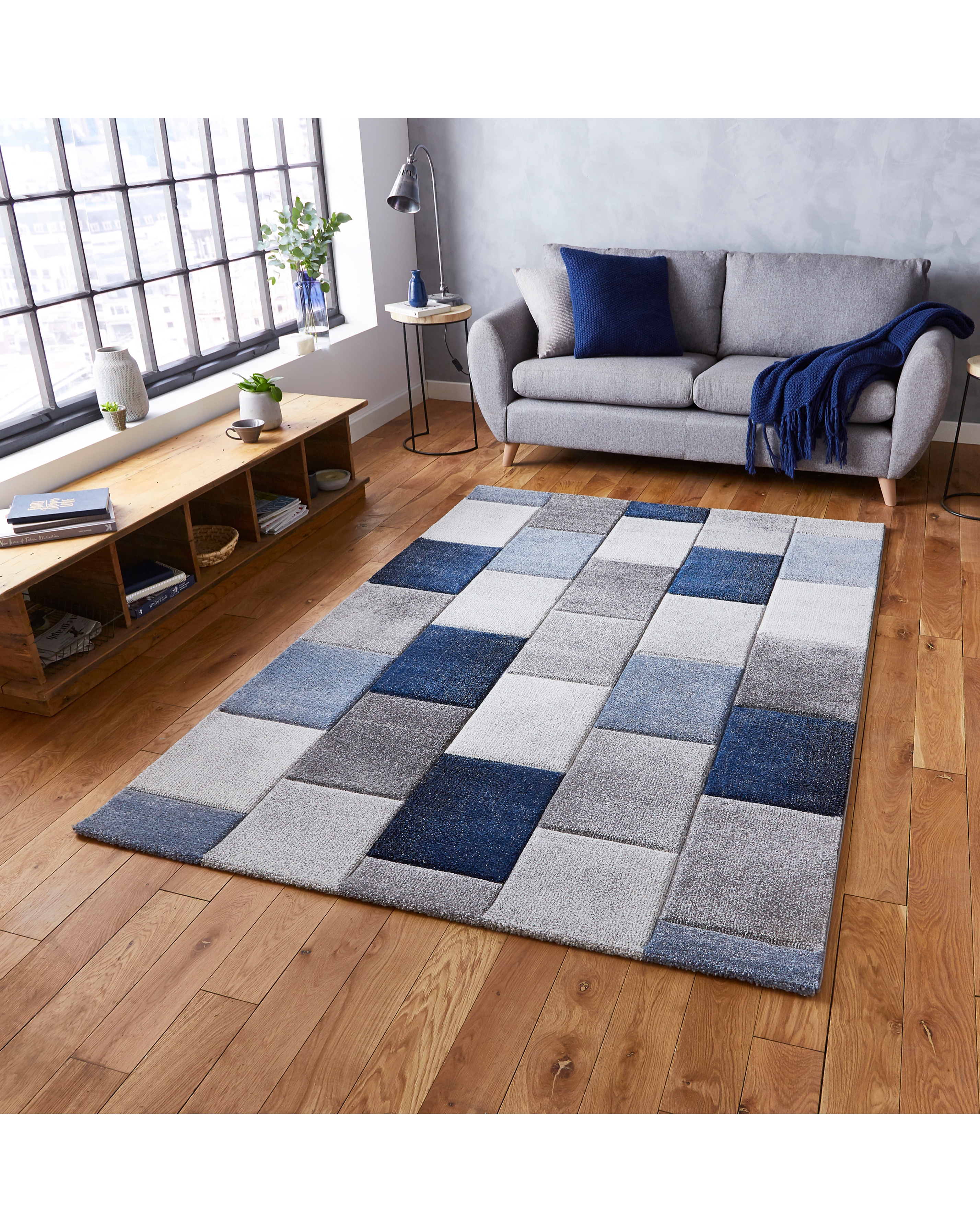 Think Rugs Block Colour Brooklyn Rug