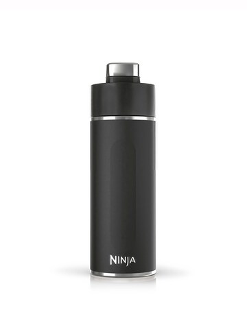 Ninja Thirsti Carbonated 700ml 24oz Bottle with Carbonation Lid in Black