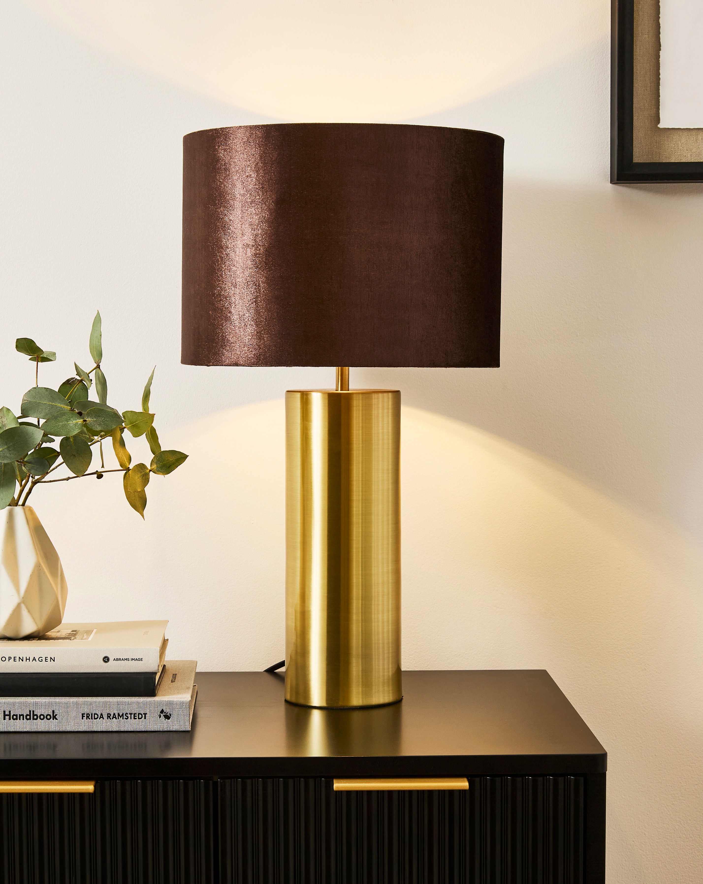 Sadie Velvet Table Lamp