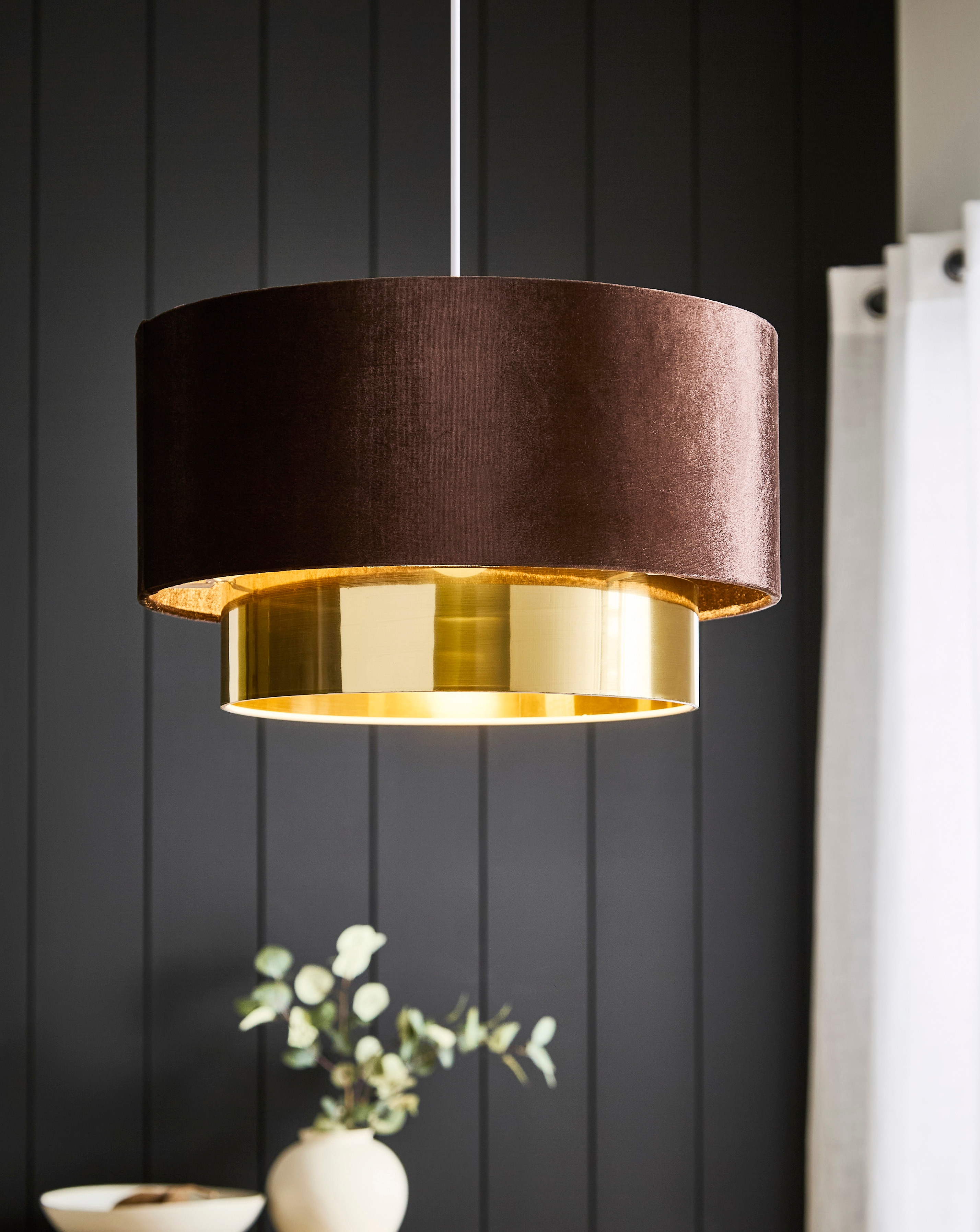 Melody Velvet Tiered 40cm Shade