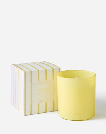 Lemon Scented Candle