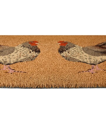 My Mat Chickens Coir Doormat