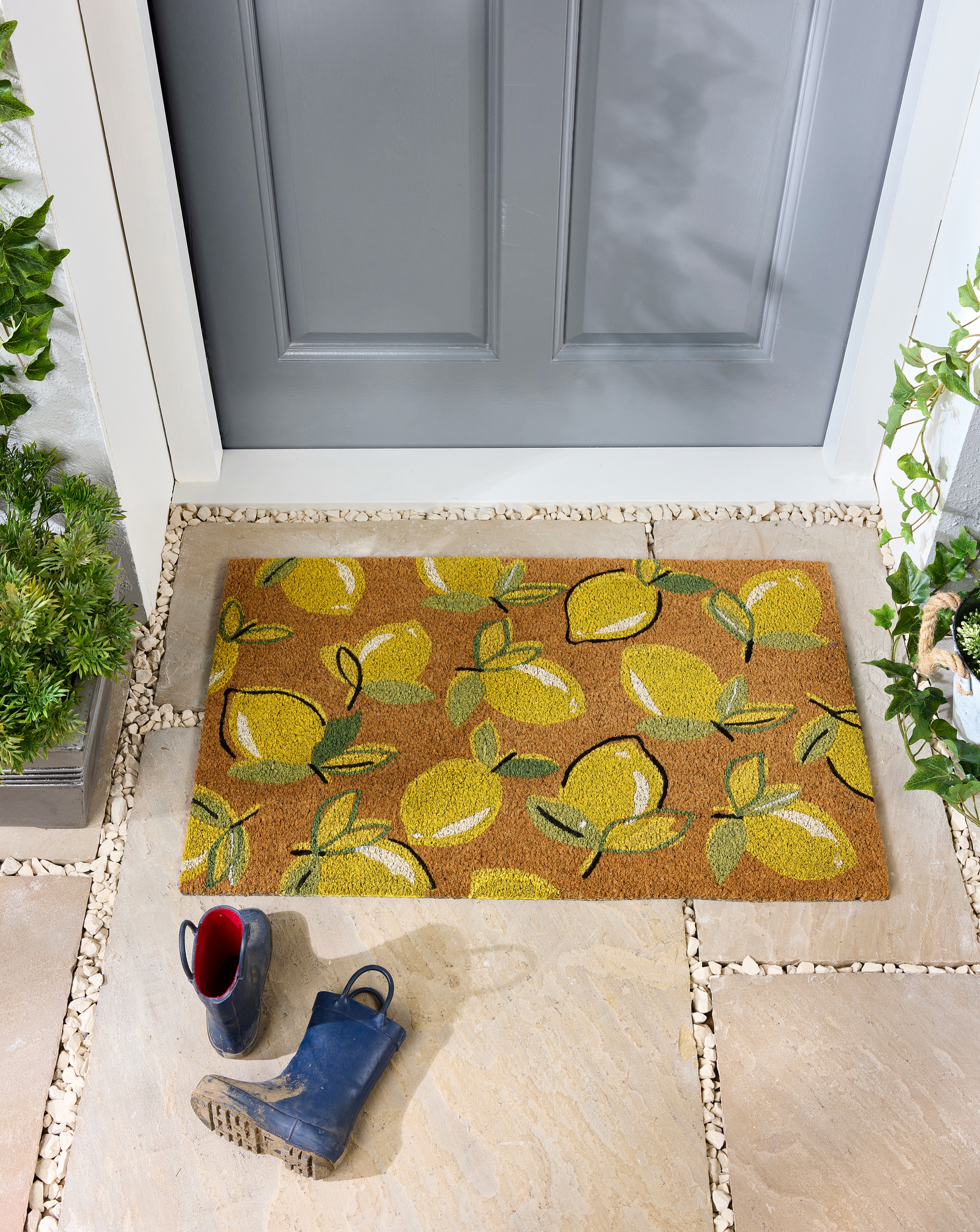 My Mat Lemons Coir Doormat