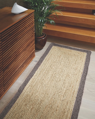 Jute Border Runner