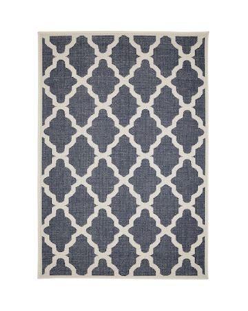 Trellis Gel Flatweave Rug