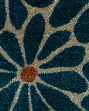 My Mat Nylon Indoor Pattern Boho Floral Doormat