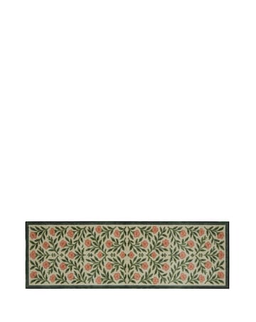 My Mat Nylon Indoor Pattern Botanical Runner