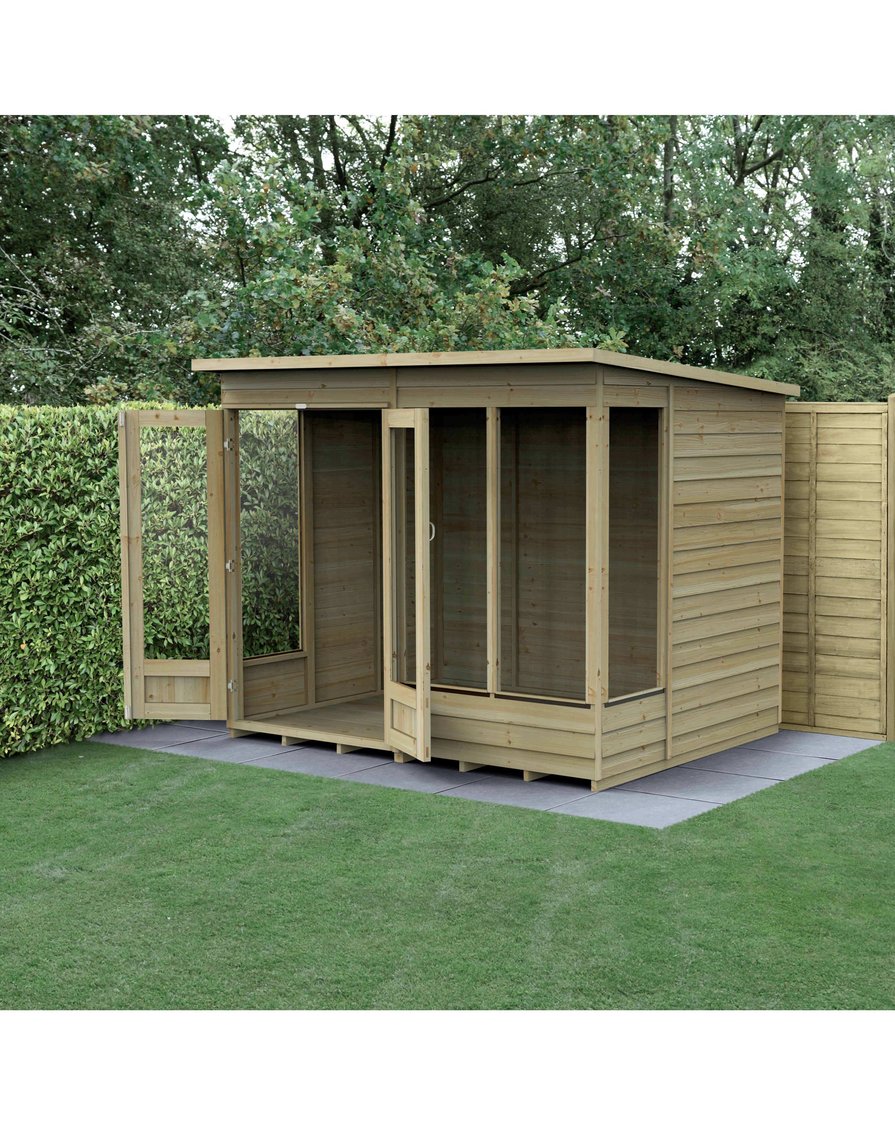 Forest 4LIFE Pent Summerhouse 8x6