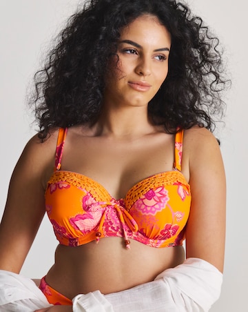 Figleaves Underwired Bandeau Bikini Top