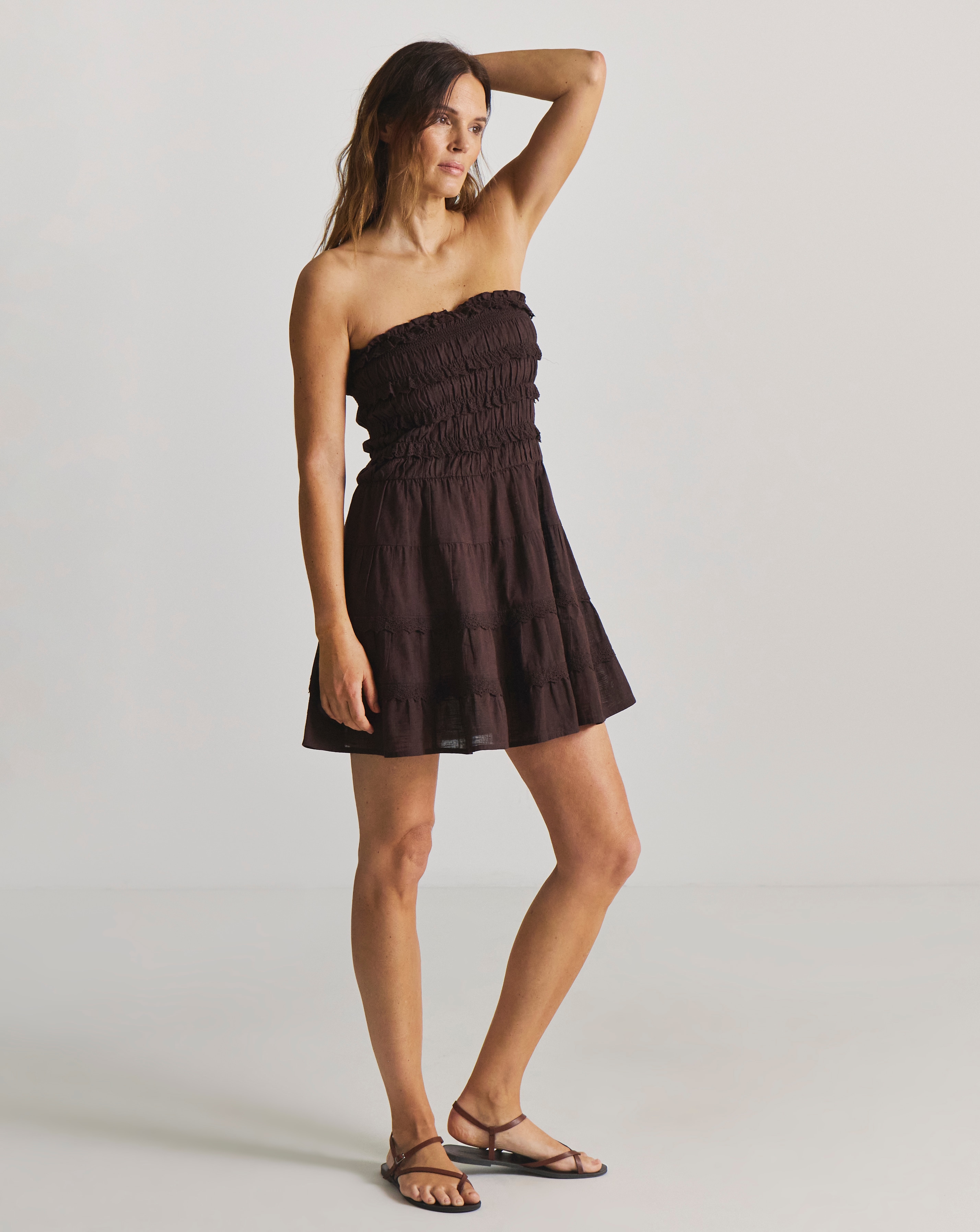 Bandeau Mini Beach Dress