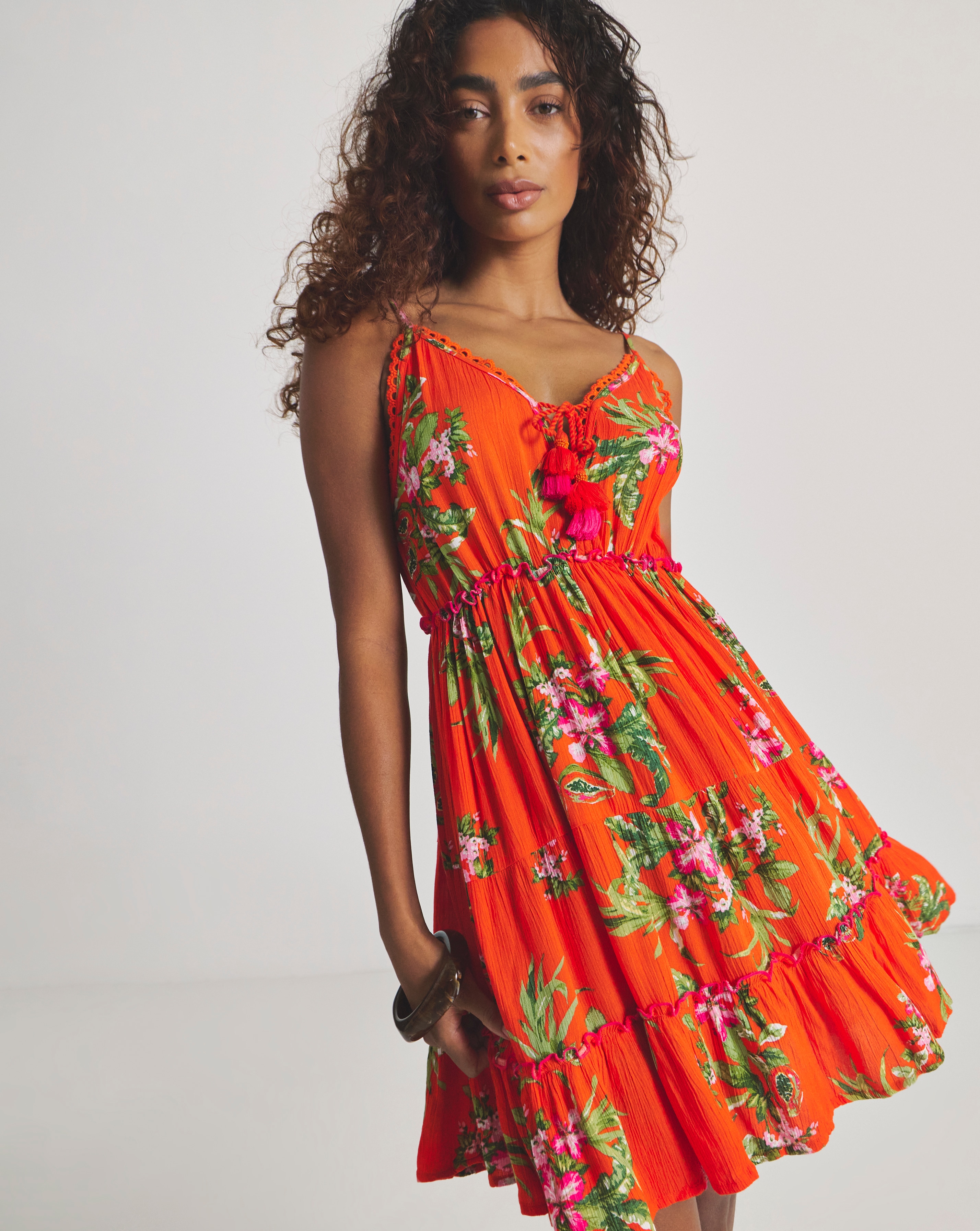 New In - Strappy Mini Beach Dress
