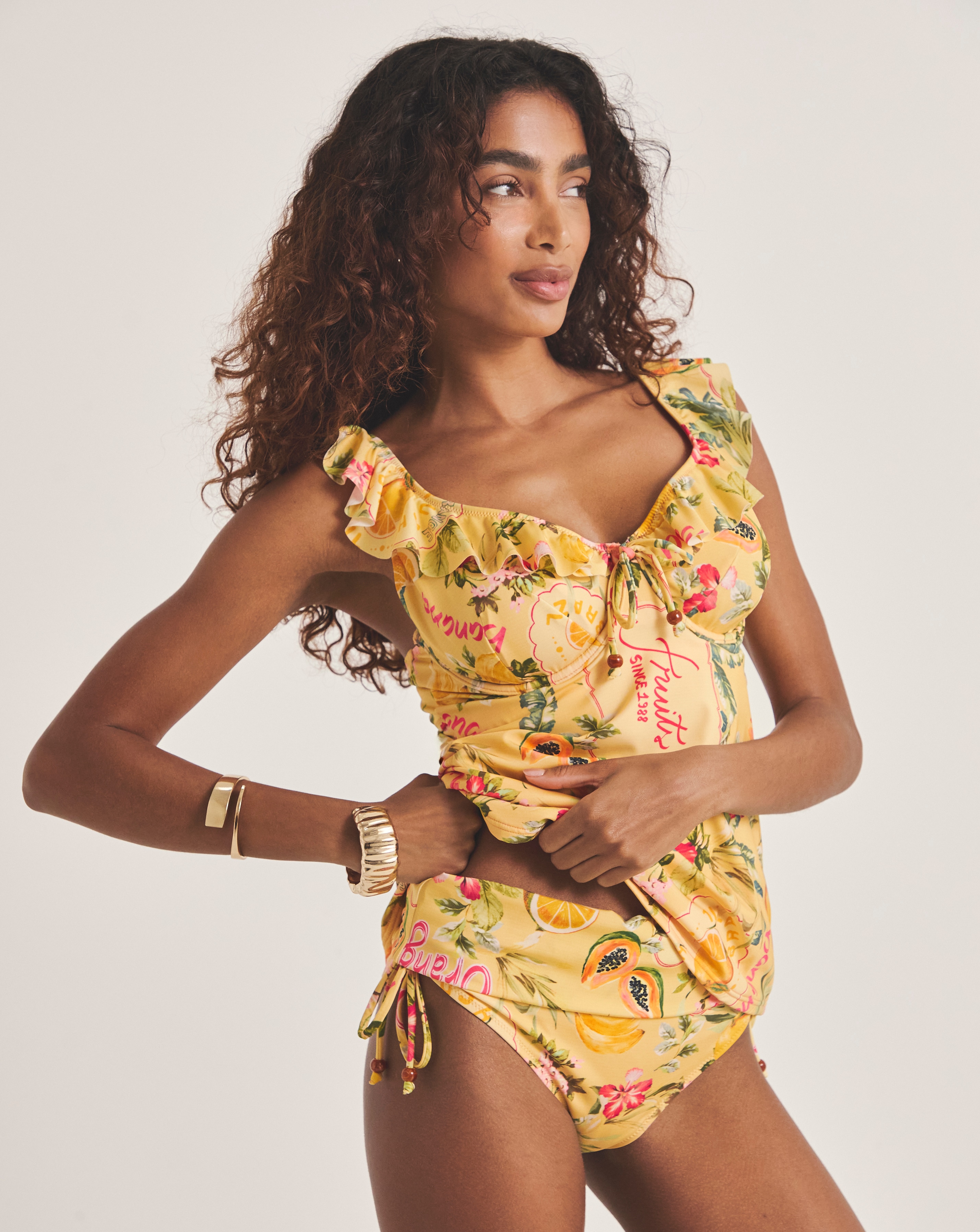 New In - Adjustable Foldover Bikini Bottoms