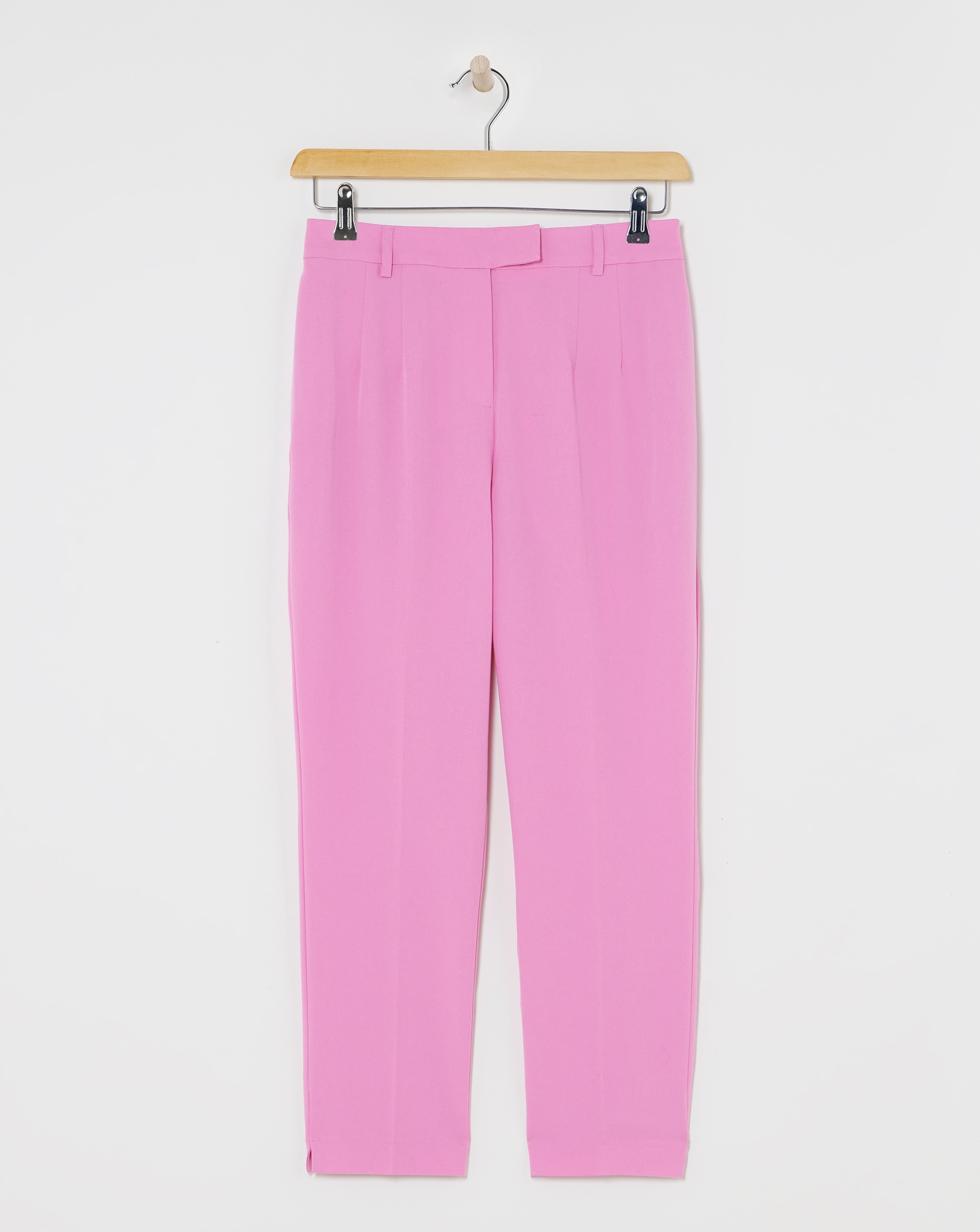 Pink Tailored Tapered Trouser
