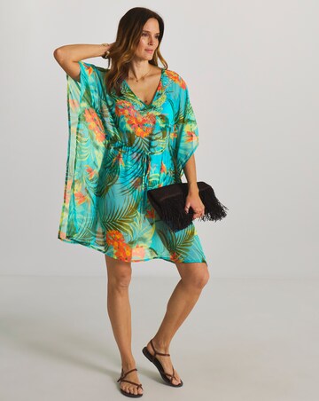 MAGISCULPT Embellished Beach Kaftan