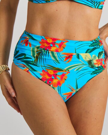 MAGISCULPT Ruched High Waist Bikini Bottoms