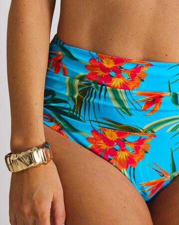 MAGISCULPT Ruched High Waist Bikini Bottoms