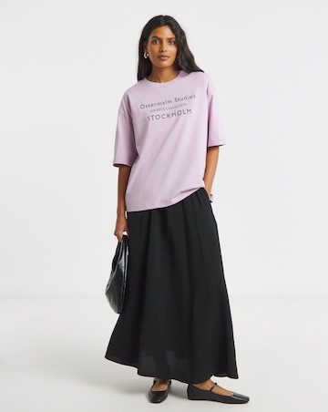 Simply Be Blush Stockholm Graphic T-Shirt