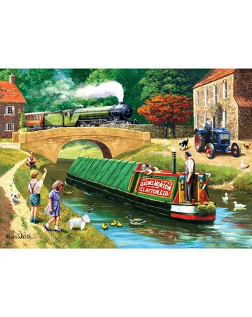 Nostalgia Collection Rail & Canal 1000pc